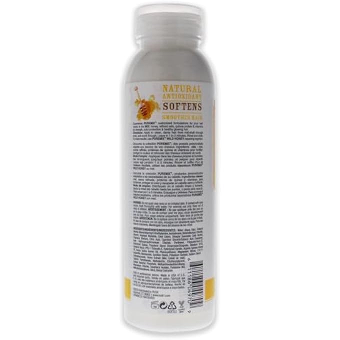 Rusk PUREMIX WILD HONEY REPAIRING CONDITIONER - DRY HAIR FOR UNISEX 12 OZ CONDITIONER - Image 2